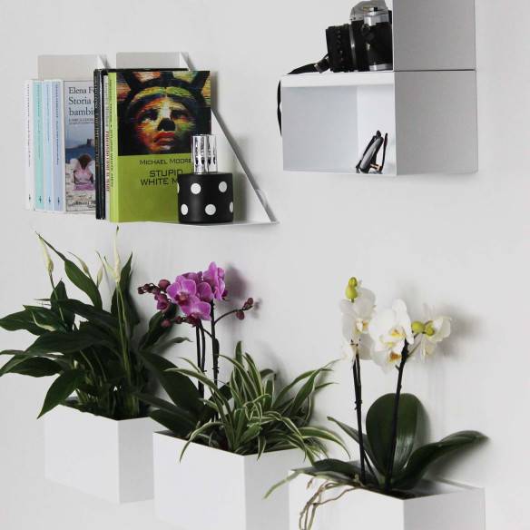 Kalamitica Set 2 Contenitori Magnetici in Acciaio - Bianco/Bianco Acquista Ora