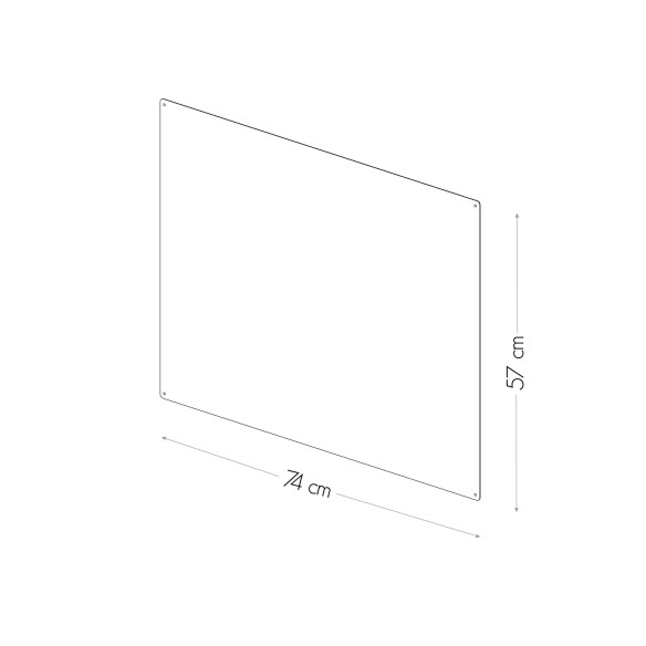 Kalamitica Lavagna Magnetica 74x57 cm Vendita Economica