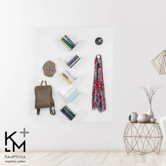 Kalamitica Pannello Magnetico Bianco Opaco 149,6 x 120 cm (Non Scrivibile) Negozi Online