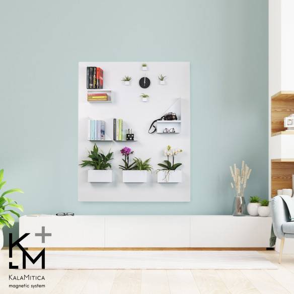 Kalamitica Pannello Magnetico Bianco Opaco 149,6 x 120 cm (Non Scrivibile) Negozi Online