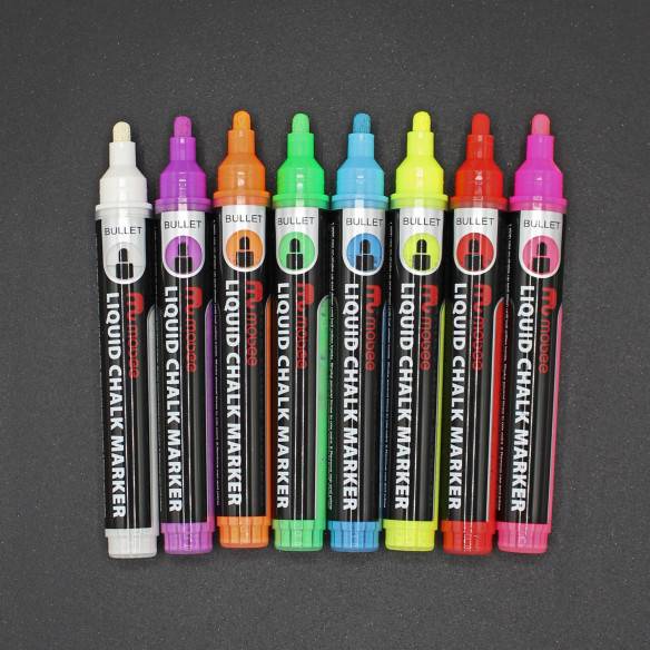 Kalamitica Pennarelli a Gesso Liquido - Pack 8 Colori Outlet