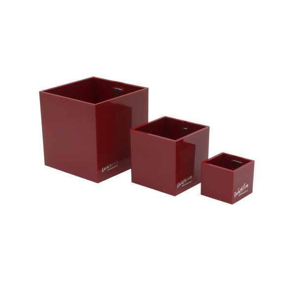 Kalamitica Set di 3 Cubi Magnetici Ø 3,5-6-9 cm Nuova