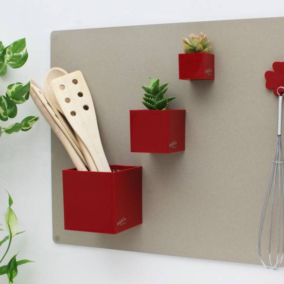 Kalamitica Set di 3 Cubi Magnetici Ø 3,5-6-9 cm Nuova