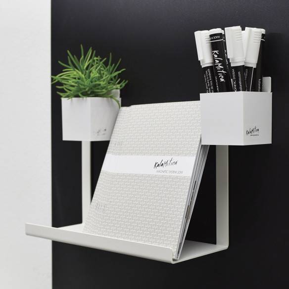 Kalamitica Mensola Magnetica "The Note" - Colore Bianco Negozi Online