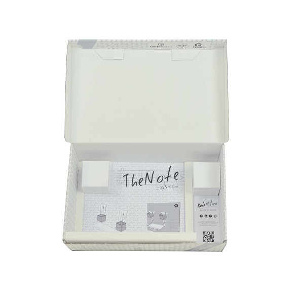 Kalamitica Mensola Magnetica "The Note" - Colore Bianco Negozi Online
