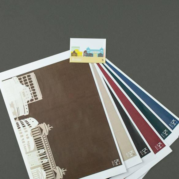 Kalamitica Calamita Design Skyline ROMA - Magnete Decorativo per Frigo e Lavagna Convenienza