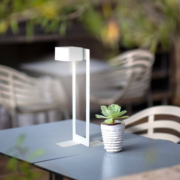 Kalamitica KaliSphera - Lampada LED Magnetica da Tavolo - Bianco In Linea