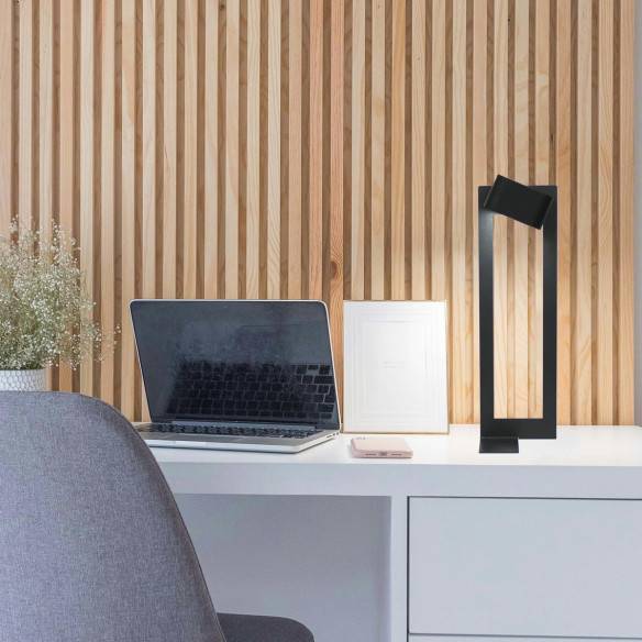 Kalamitica KaliSphera - Lampada LED da Tavolo - Nero/Antracite Nuovo