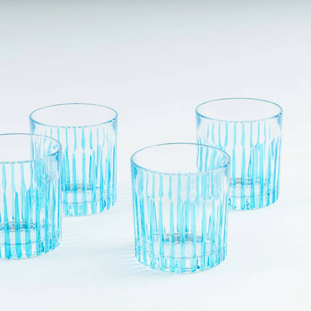 Les Ottomans Set of four crystal glasses CGT02 Negozi Online