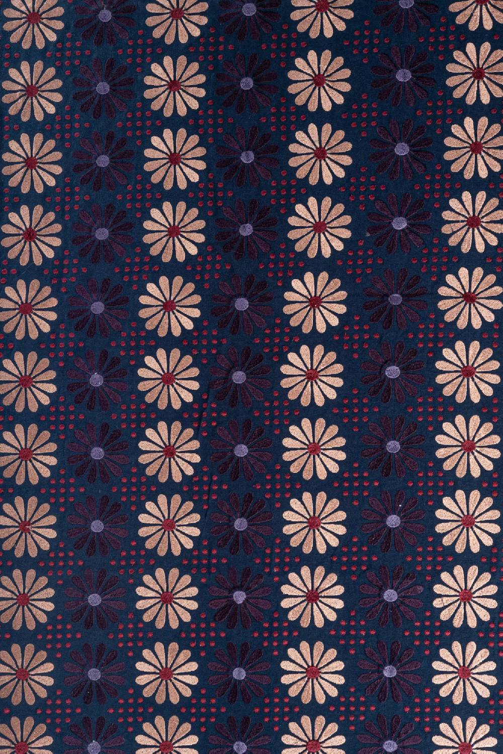 Les Ottomans Embroidered cotton tablecloth EBT08 Affare Del Giorno
