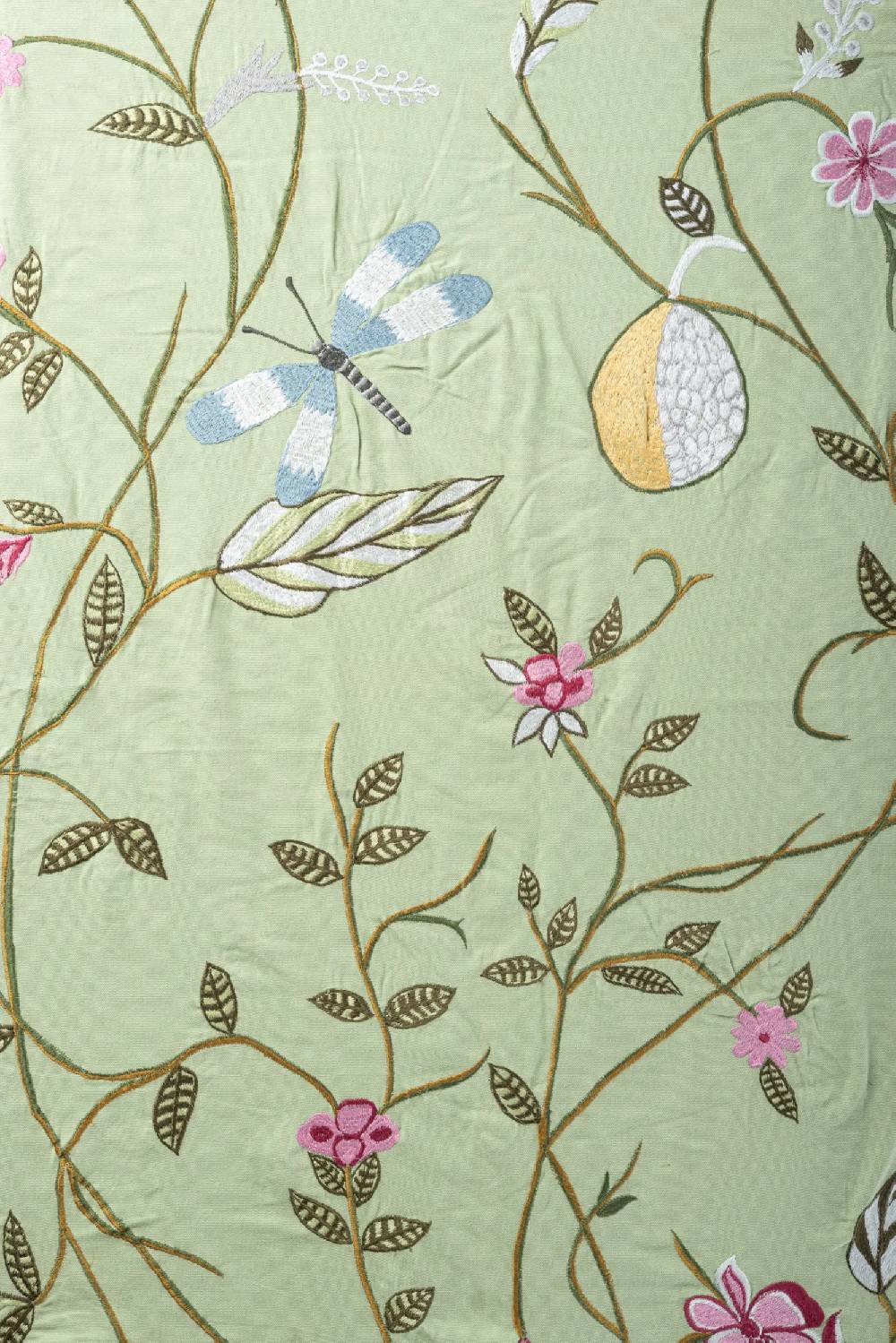 Les Ottomans Embroidered cotton tablecloth EBT16 Sottocosto