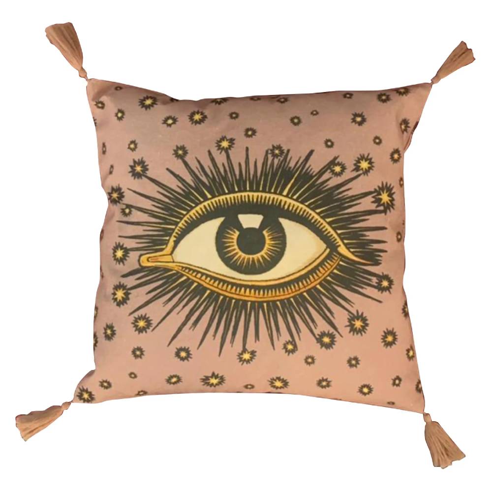 Les Ottomans Eye cotton cushion EYC01 Novità