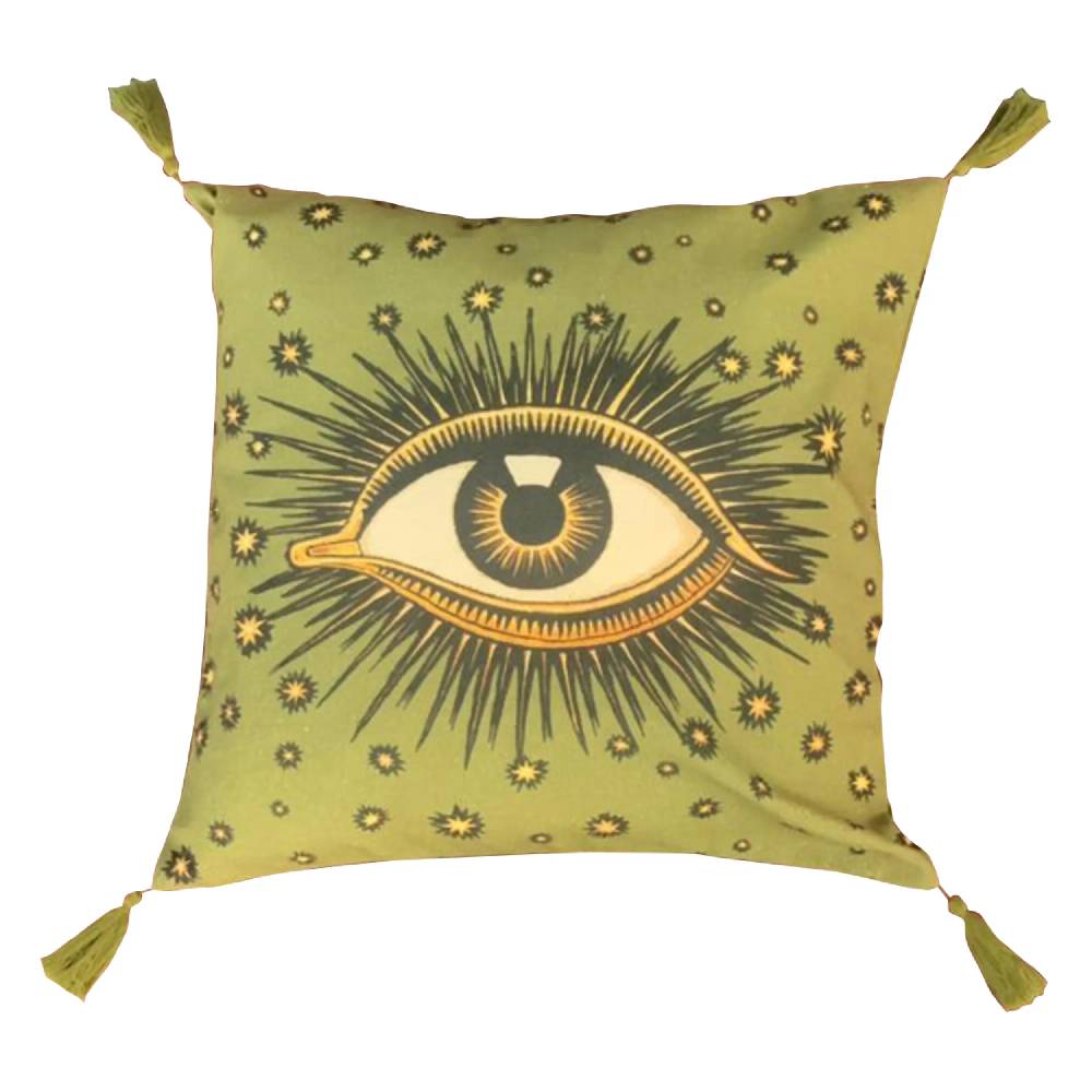 Les Ottomans Eye cotton cushion EYC02 Presa