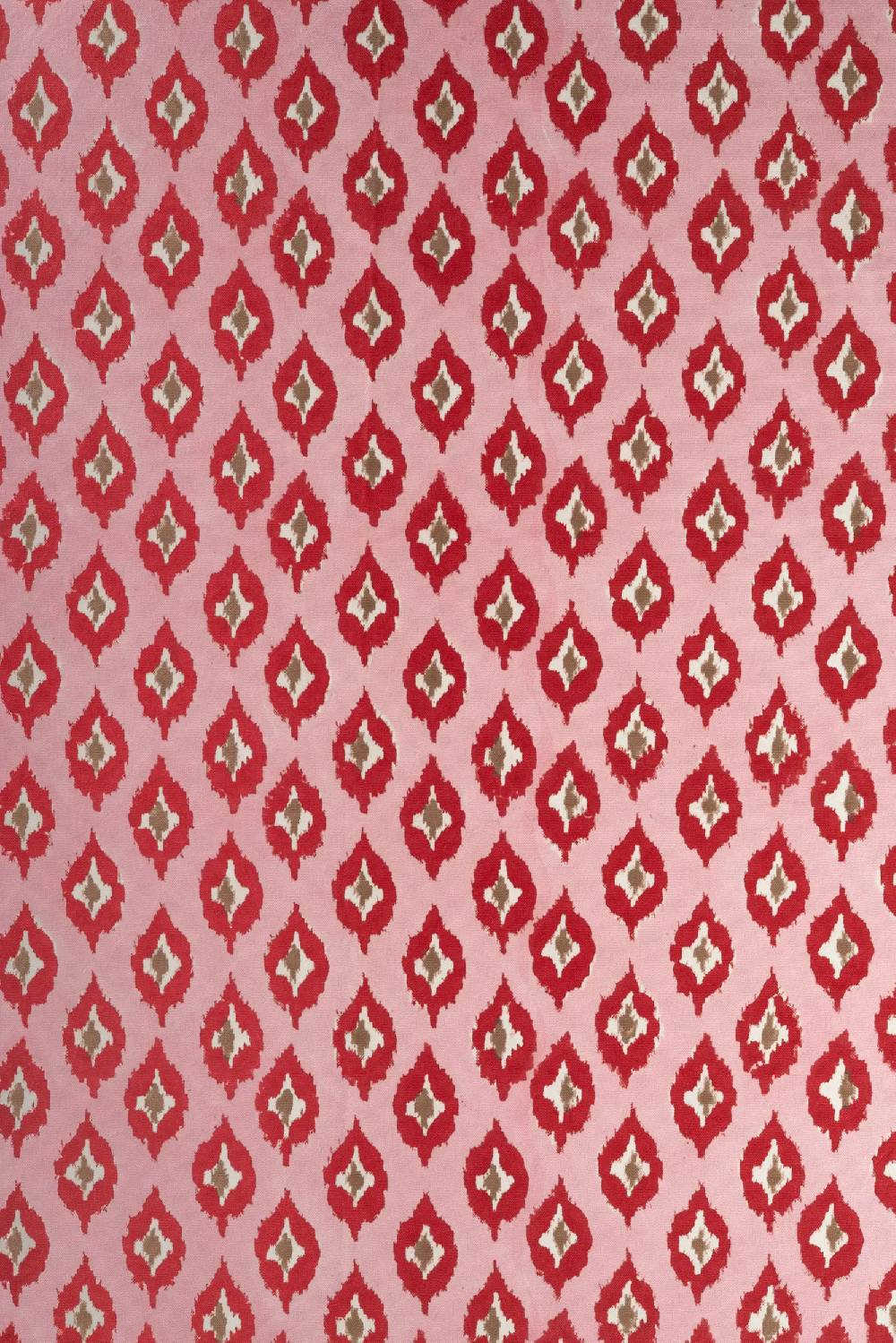 Les Ottomans Handprinted cotton tablecloth IKB26 Fino Al -60%