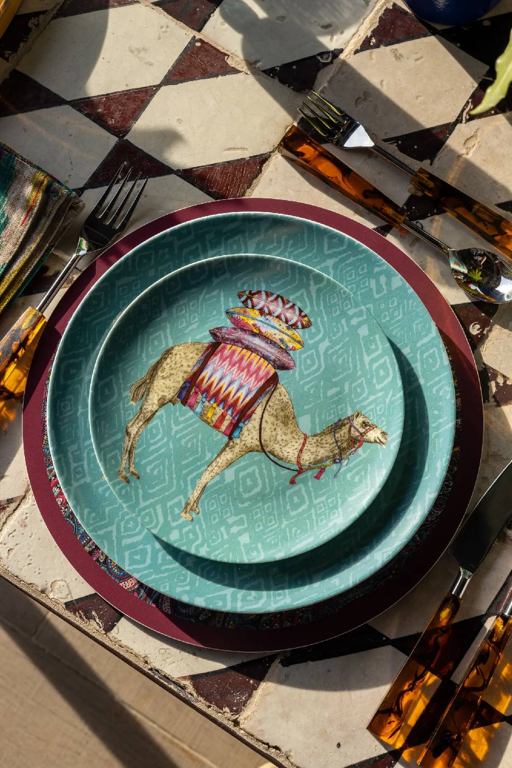 Les Ottomans Matthew Williamson porcelain dessert plate I Più Venduti