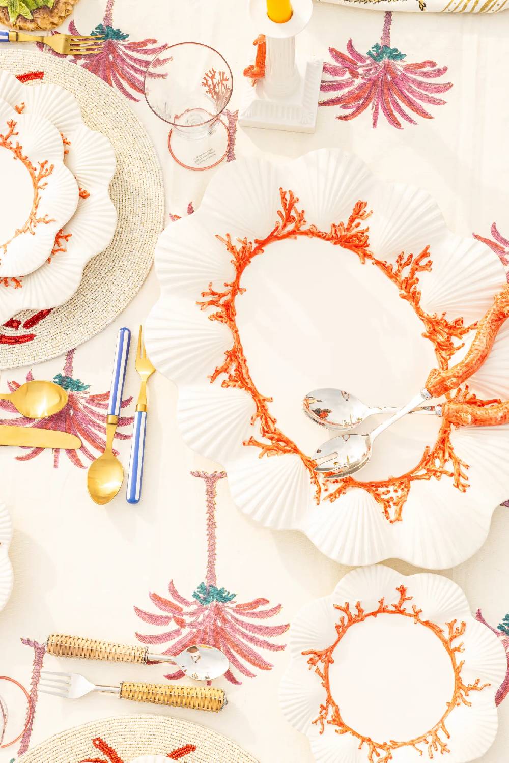 Les Ottomans Saint Jacques ceramic tray Spedizione gratuita