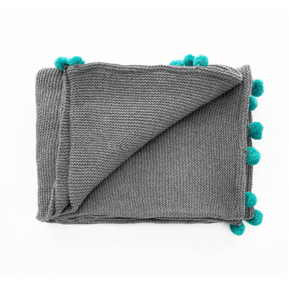 Oresteluchetta Plaid COZY-B TURQUOISE Novità