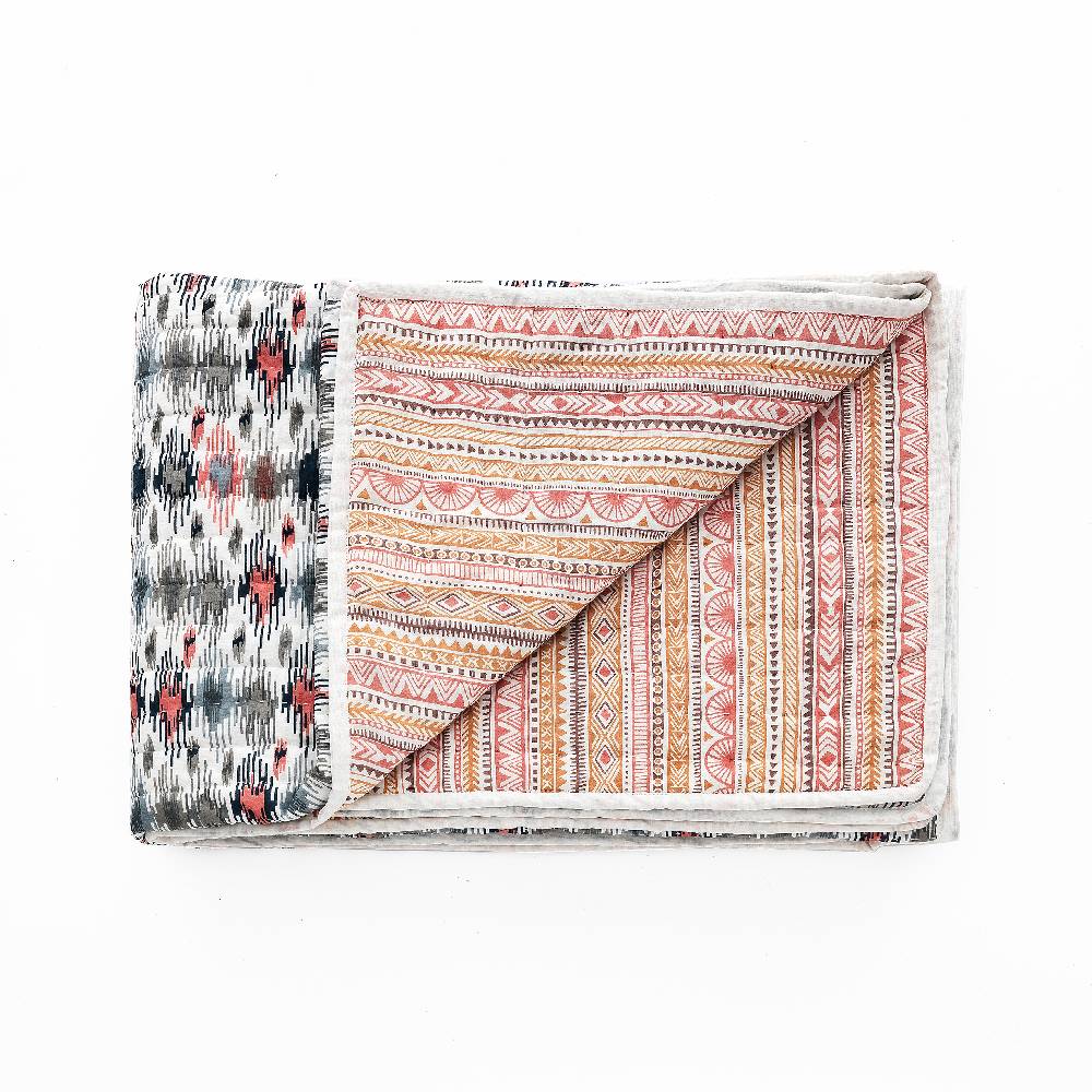 Oresteluchetta Plaid cotone DOUBLE PASTEL Presa