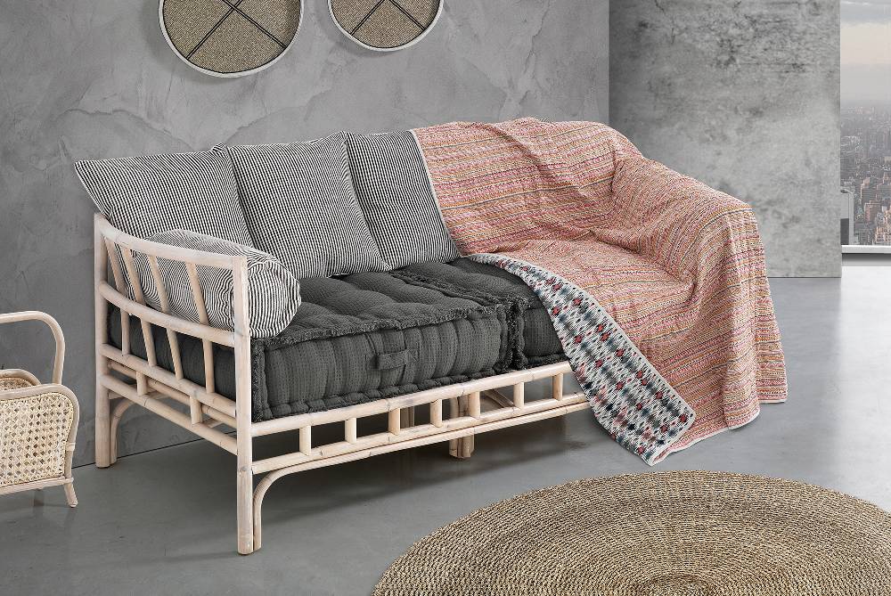 Oresteluchetta Plaid cotone DOUBLE PASTEL Presa