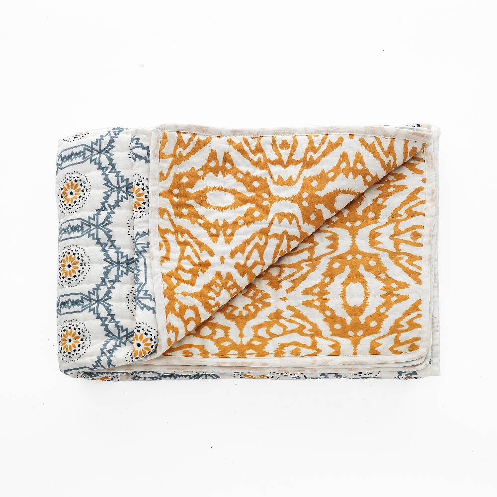 Oresteluchetta Plaid cotone DOUBLE SUN Offerta