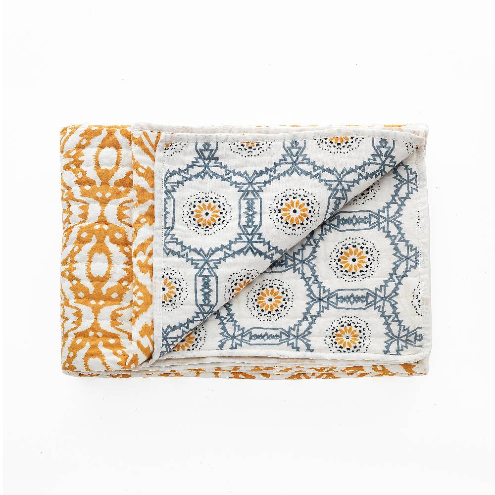 Oresteluchetta Plaid cotone DOUBLE SUN Offerta