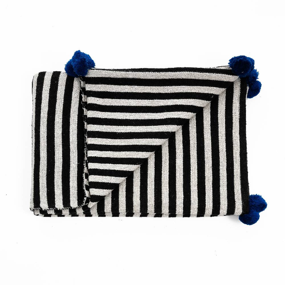 Oresteluchetta Plaid cotone STRIPE-B NAVY BLUE Economico