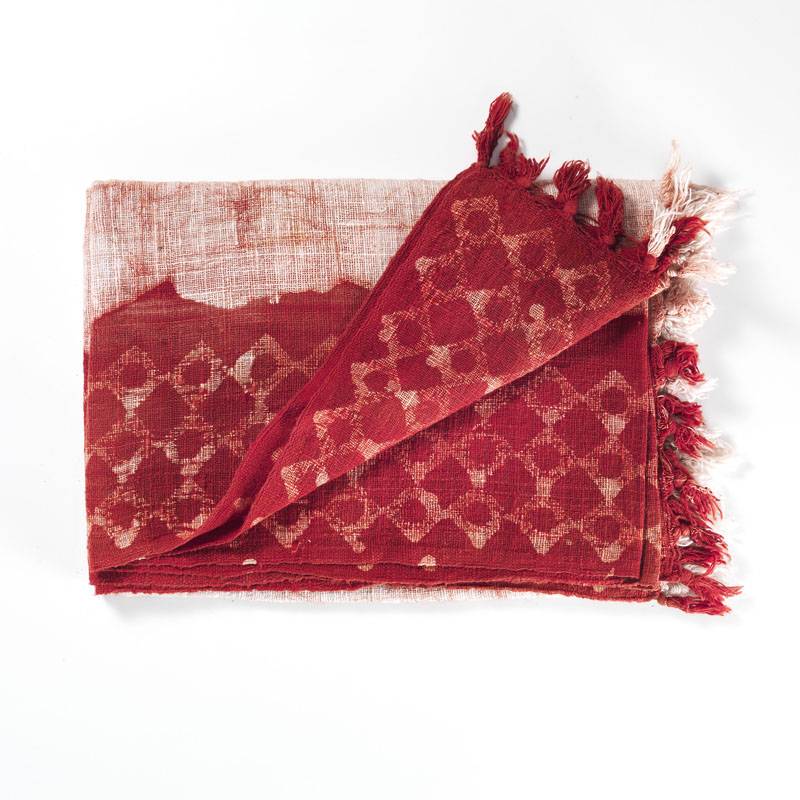 Oresteluchetta Coperta YANTRA RED/WHITE I Più Venduti