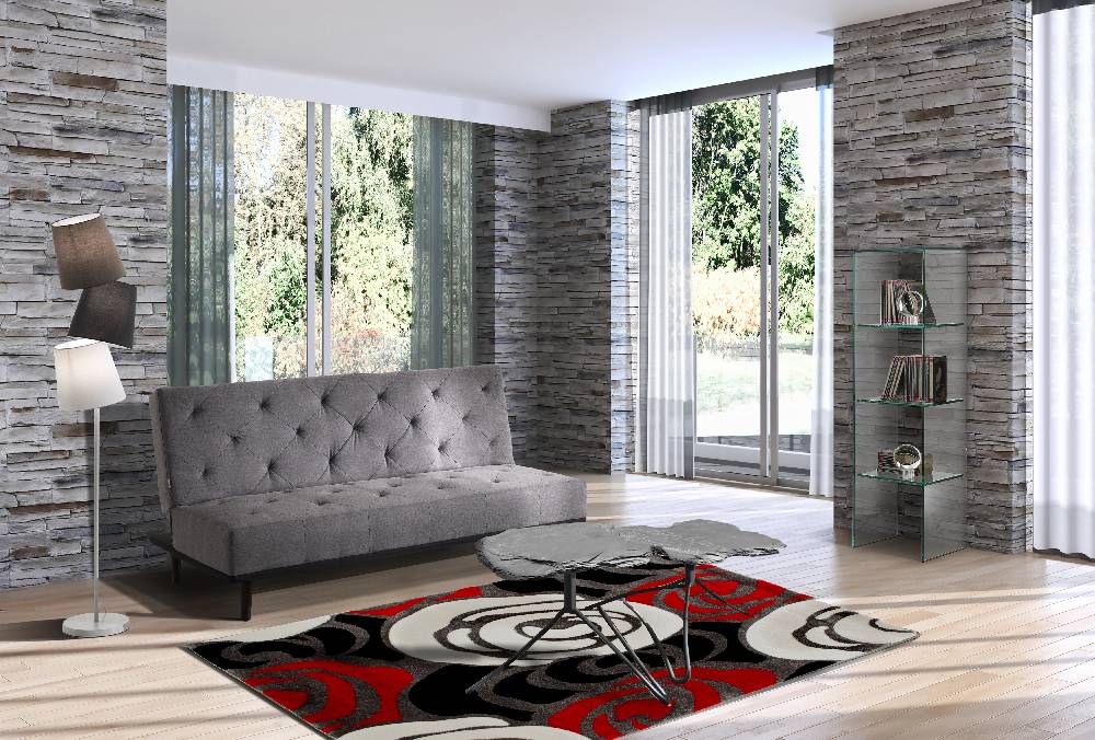 Oresteluchetta TAPPETO RED FLOWERS 140X190 Presa