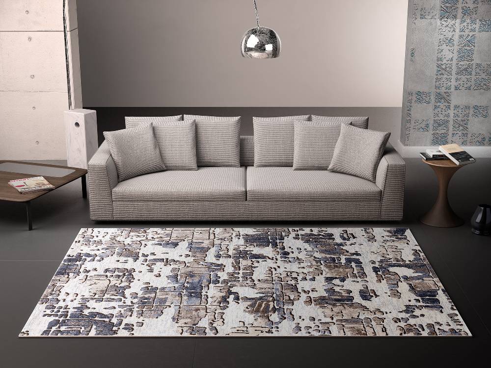 Oresteluchetta TAPPETO SERIE HISA BROWN 03 Moda
