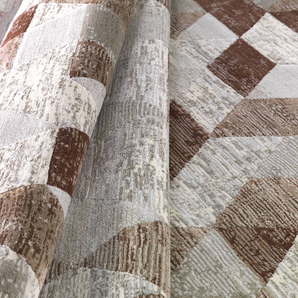 Oresteluchetta TAPPETO CORSIA SERIE HISA TERRACOTTA 02 Qualità