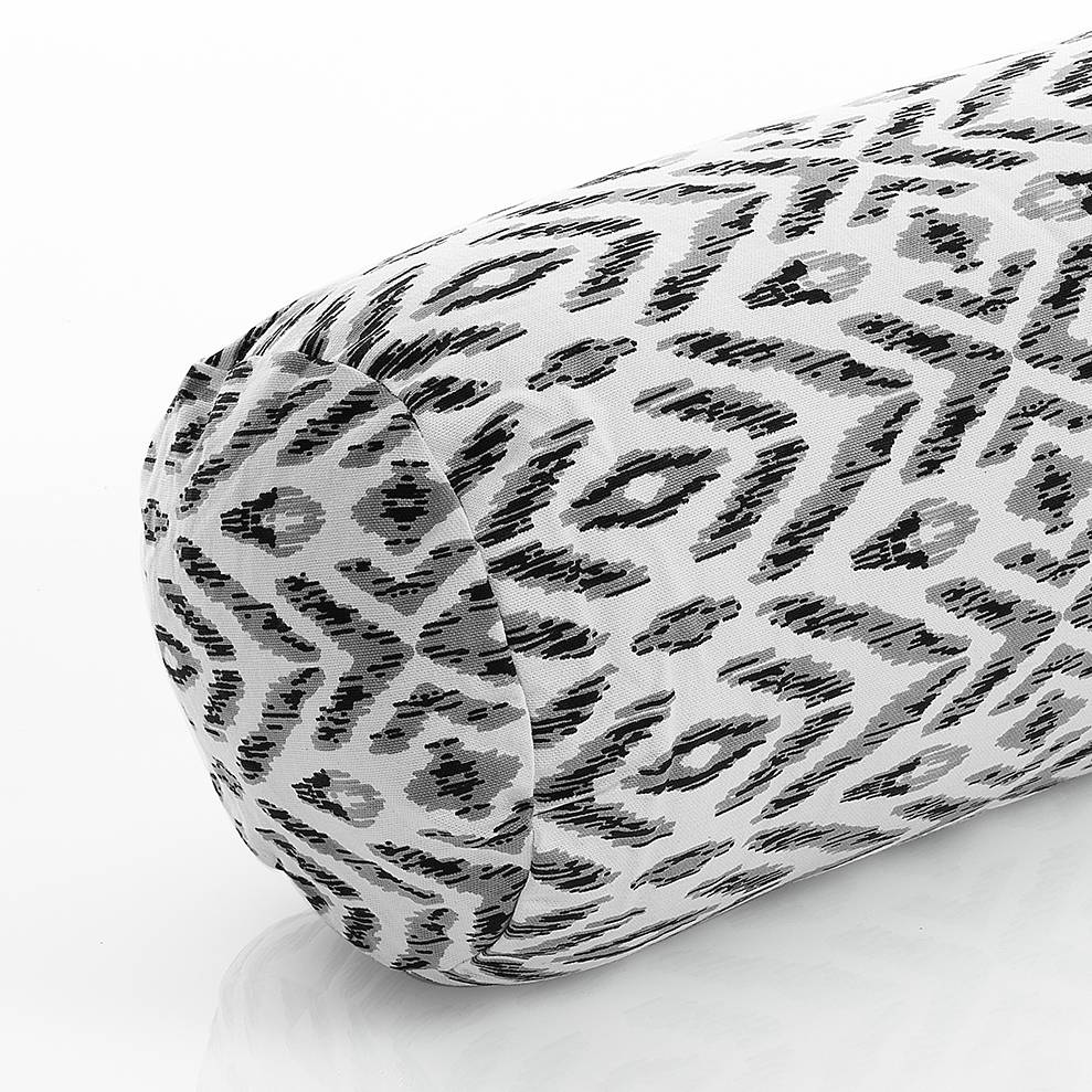 Oresteluchetta Cuscino a rullo IKAT B&W In Linea