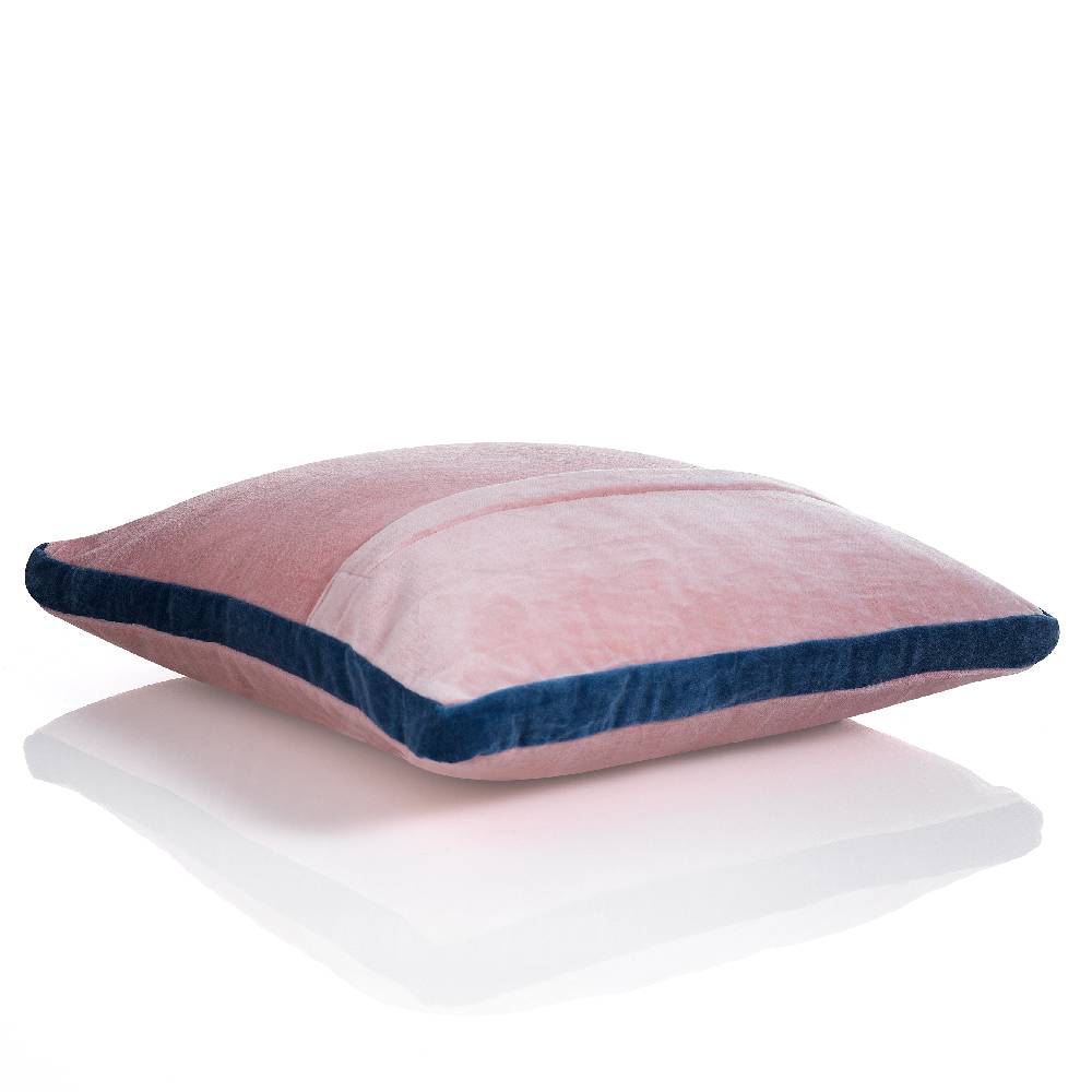 Oresteluchetta Cuscino VELVET PINK & BLUE Spedizione Gratuita