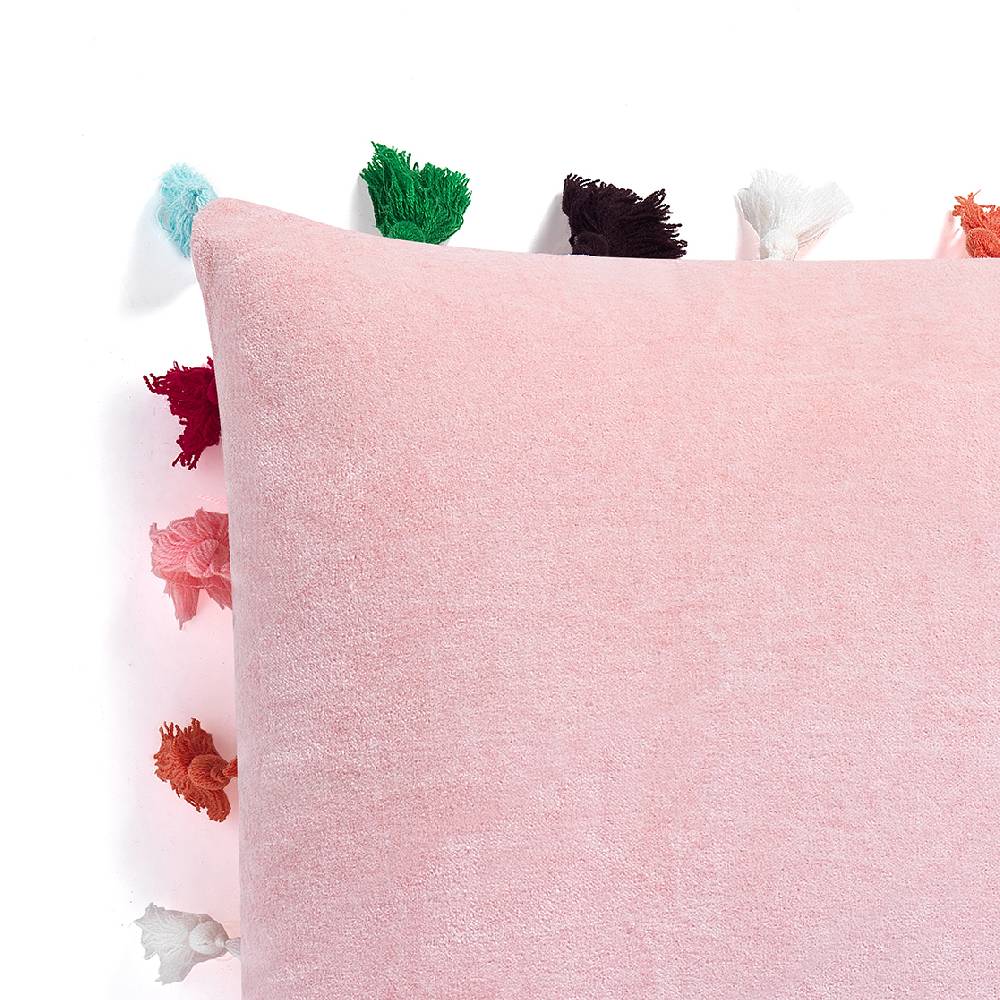 Oresteluchetta Cushion VELVET DECOR PINK Soddisfazione Garantita