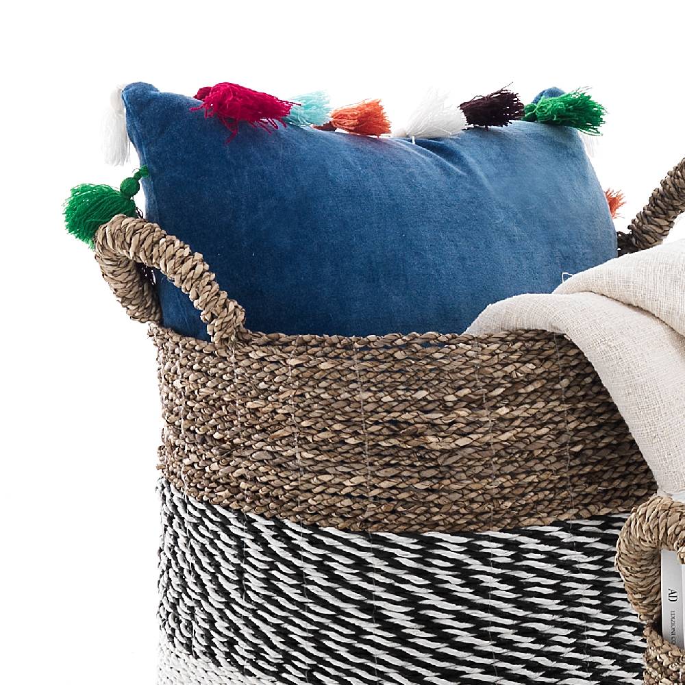 Oresteluchetta Cuscino VELVET DECOR BLUE Qualità Garantita