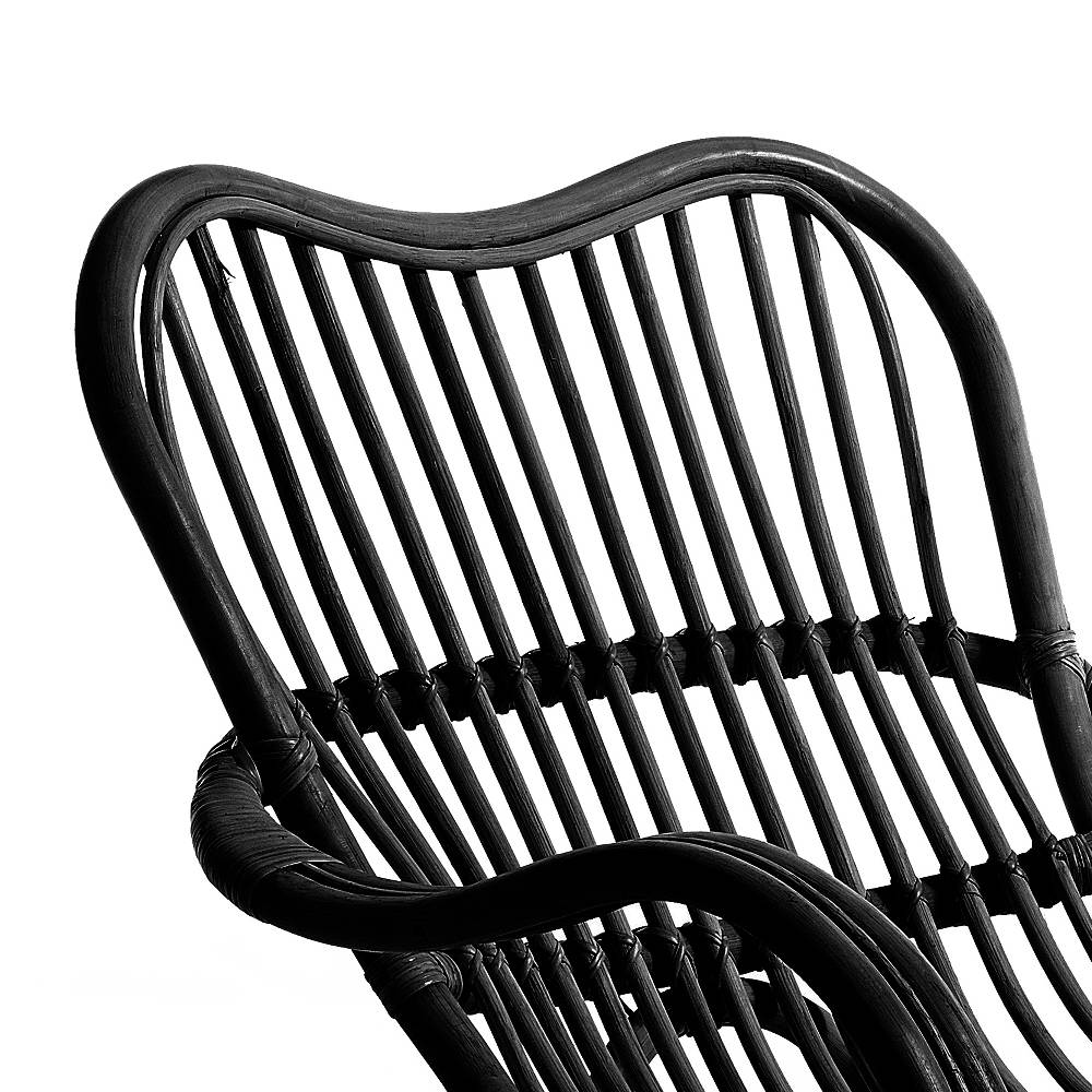 Oresteluchetta Sedia a dondolo PEACE BLACK Hotsell