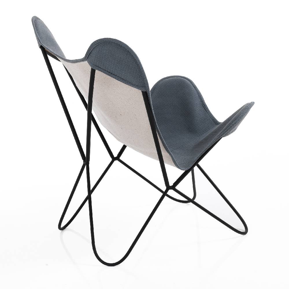 Oresteluchetta Poltrona Butterfly YANTRA GREY In Saldo