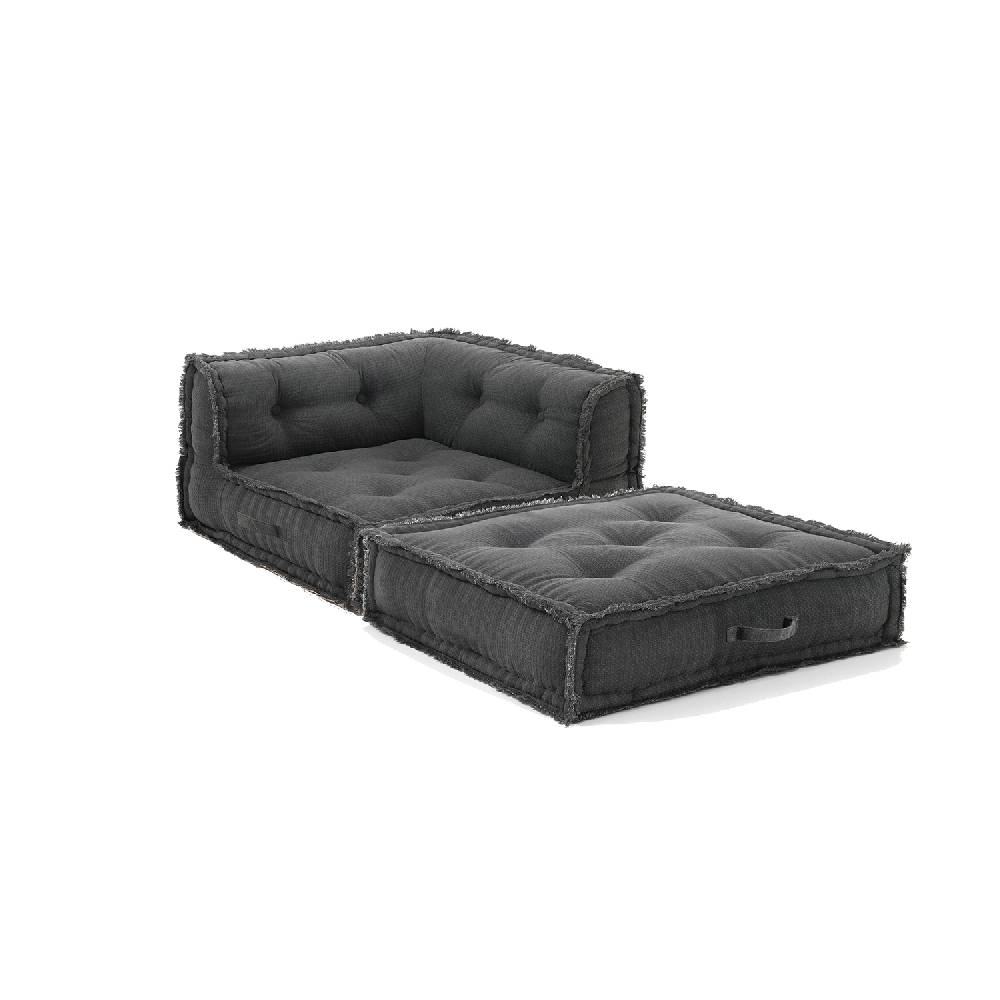 Oresteluchetta Poltrona/Chaise Longue YANTRA WAFFLE GREY Composizione 45 Italy