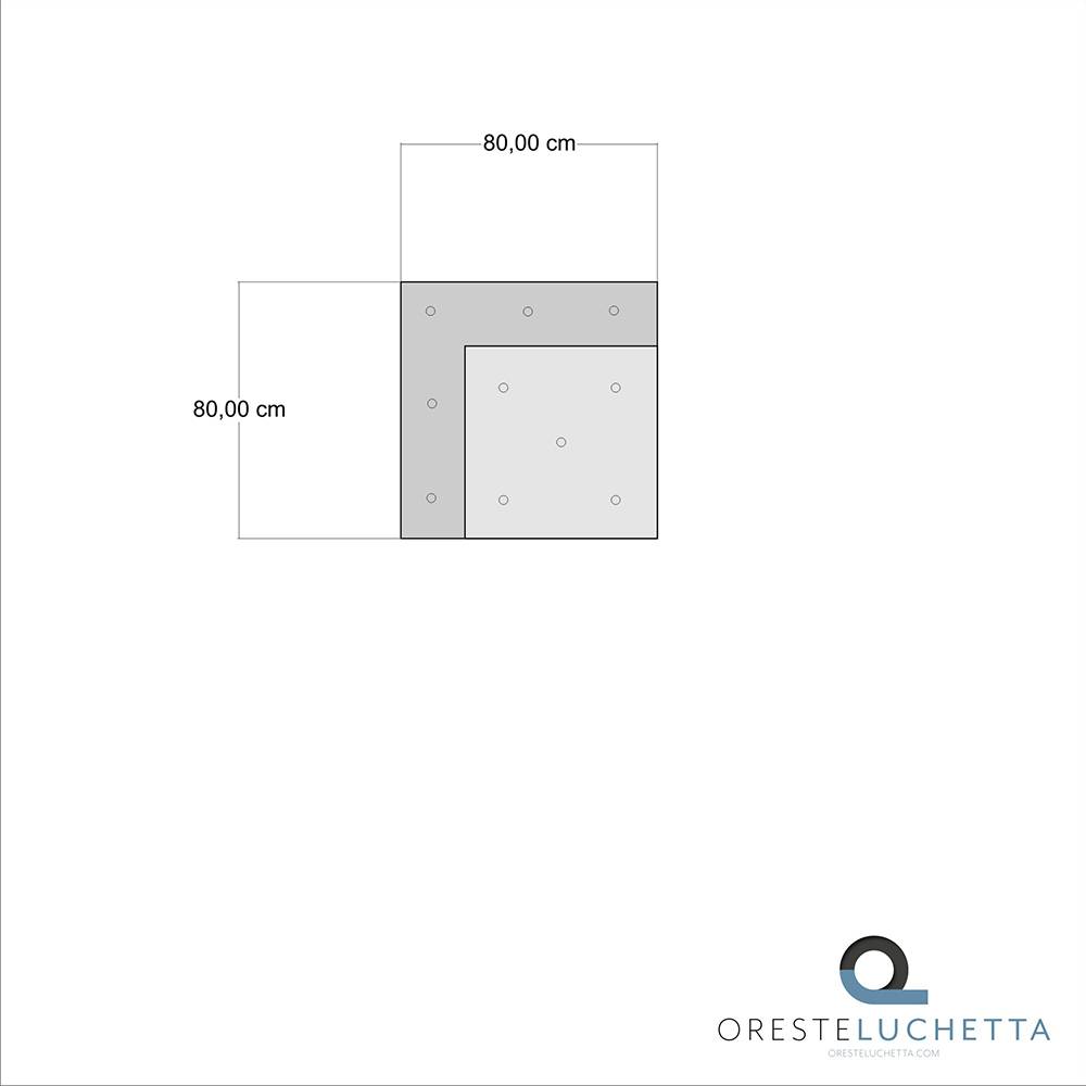 Oresteluchetta Poltrona/Chaise Longue LINES Composizione 73 2025