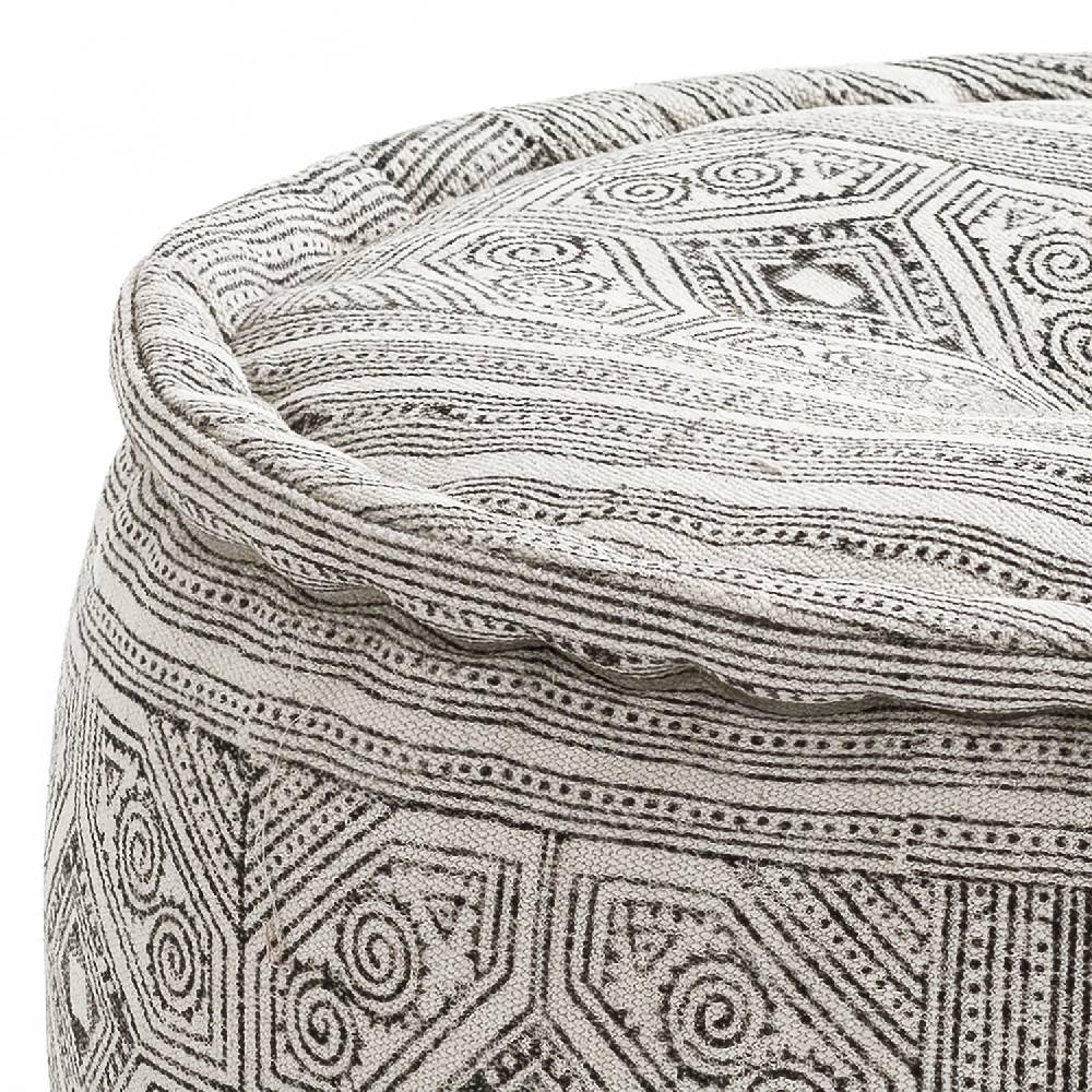 Oresteluchetta Pouf rotondo TANVI Qualità