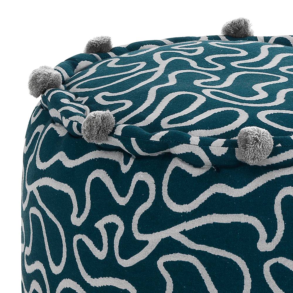 Oresteluchetta Pouf rotondo OCEAN Presa