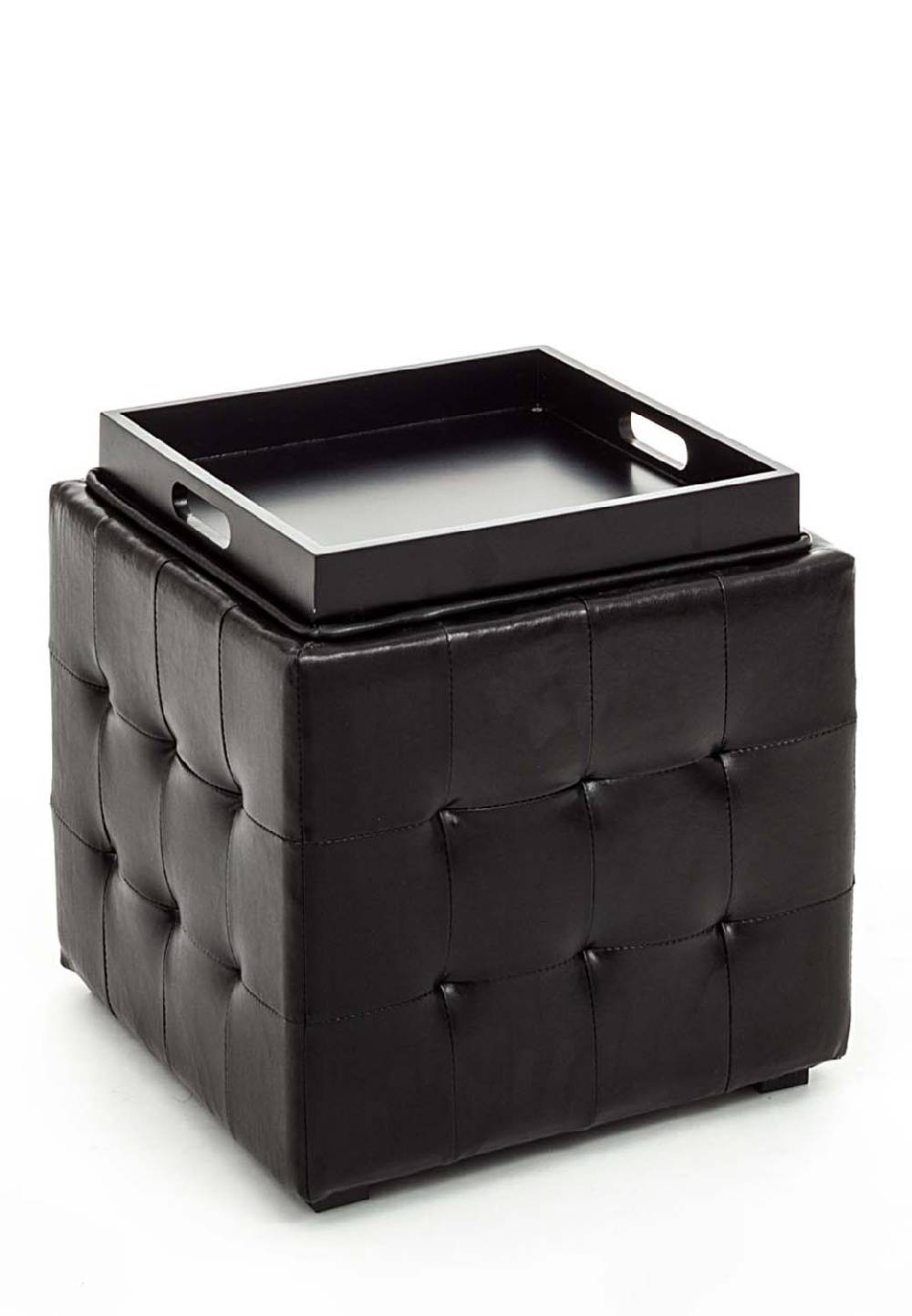 Oresteluchetta pouf poggiapiedi LOWELL BLACK Outlet