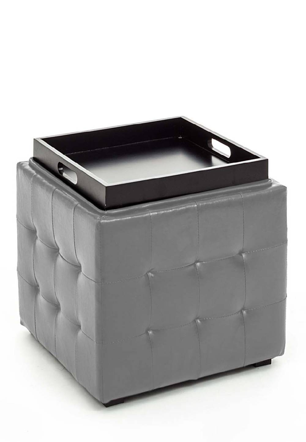 Oresteluchetta pouf poggiapiedi LOWELL GREY In Vendita