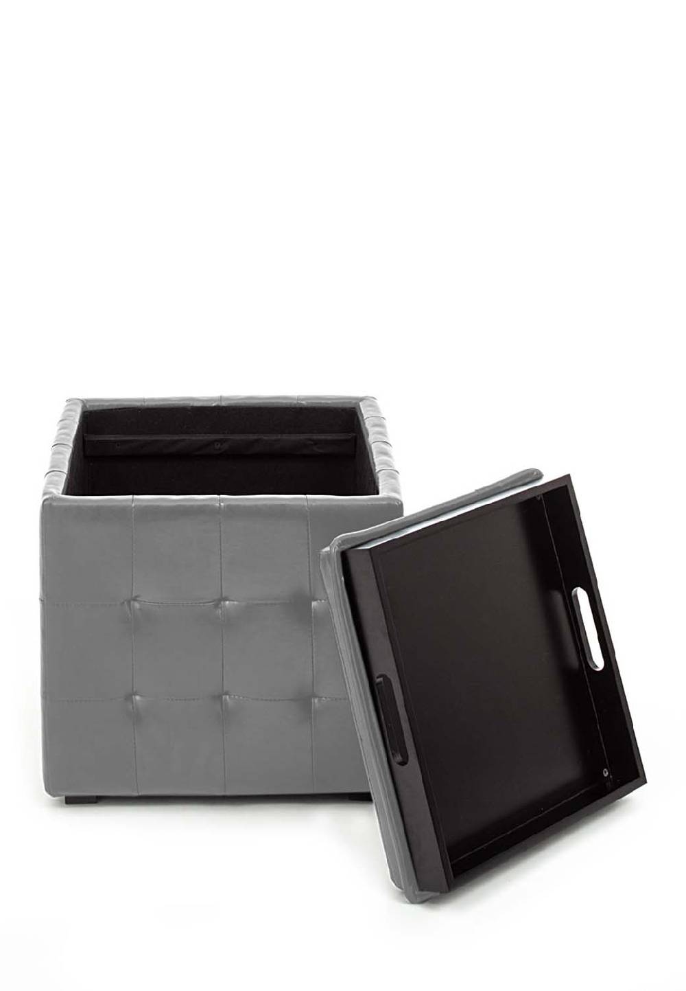 Oresteluchetta pouf poggiapiedi LOWELL GREY In Vendita