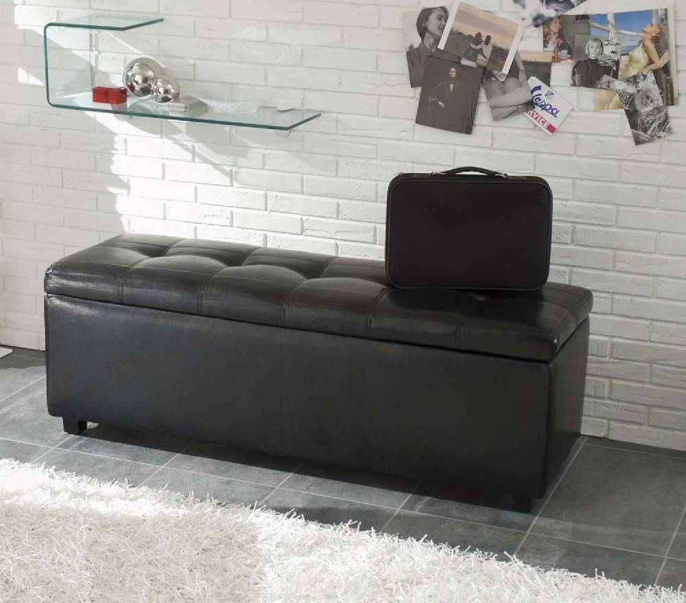 Oresteluchetta cassapanca HAYWARD BLACK Negozio