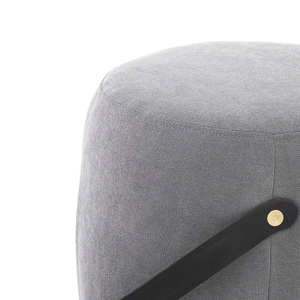 Oresteluchetta Pouf imbottito RAGE GREY Qualità