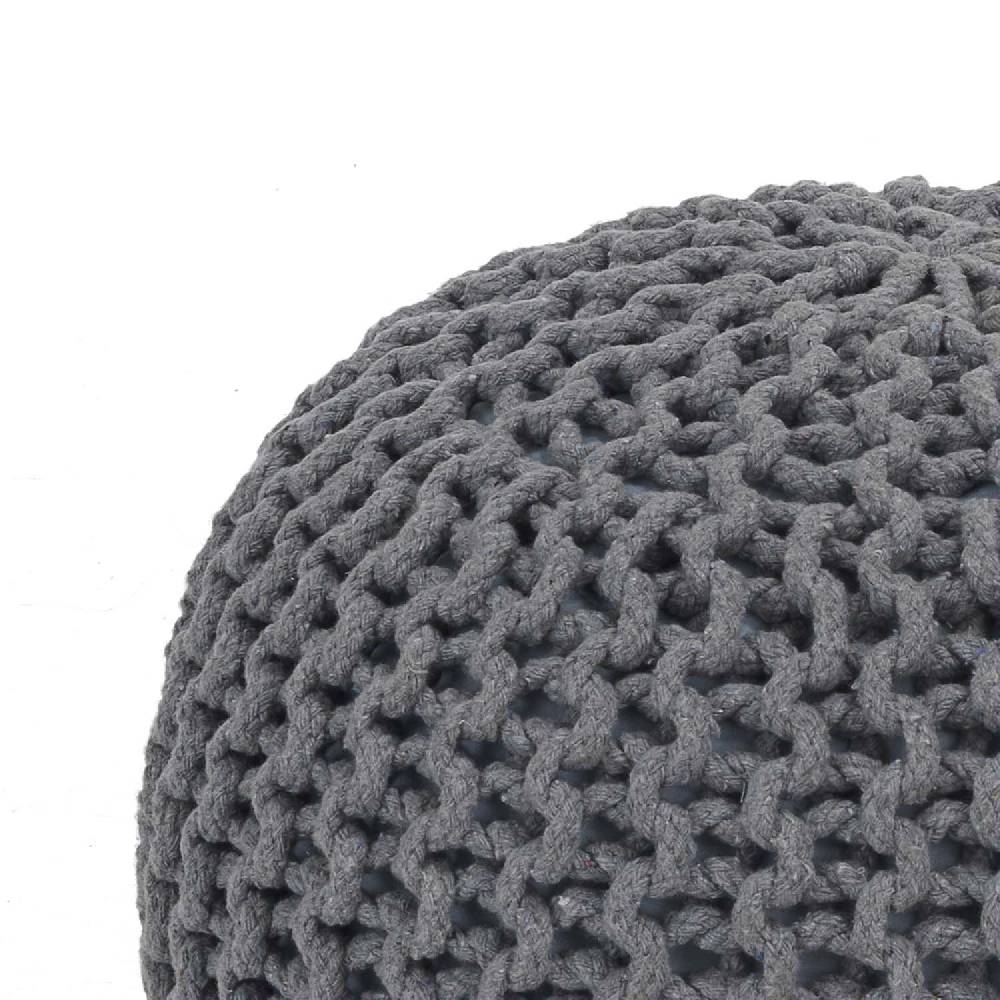 Oresteluchetta pouf LINS LIGHT GREY Soddisfazione Garantita