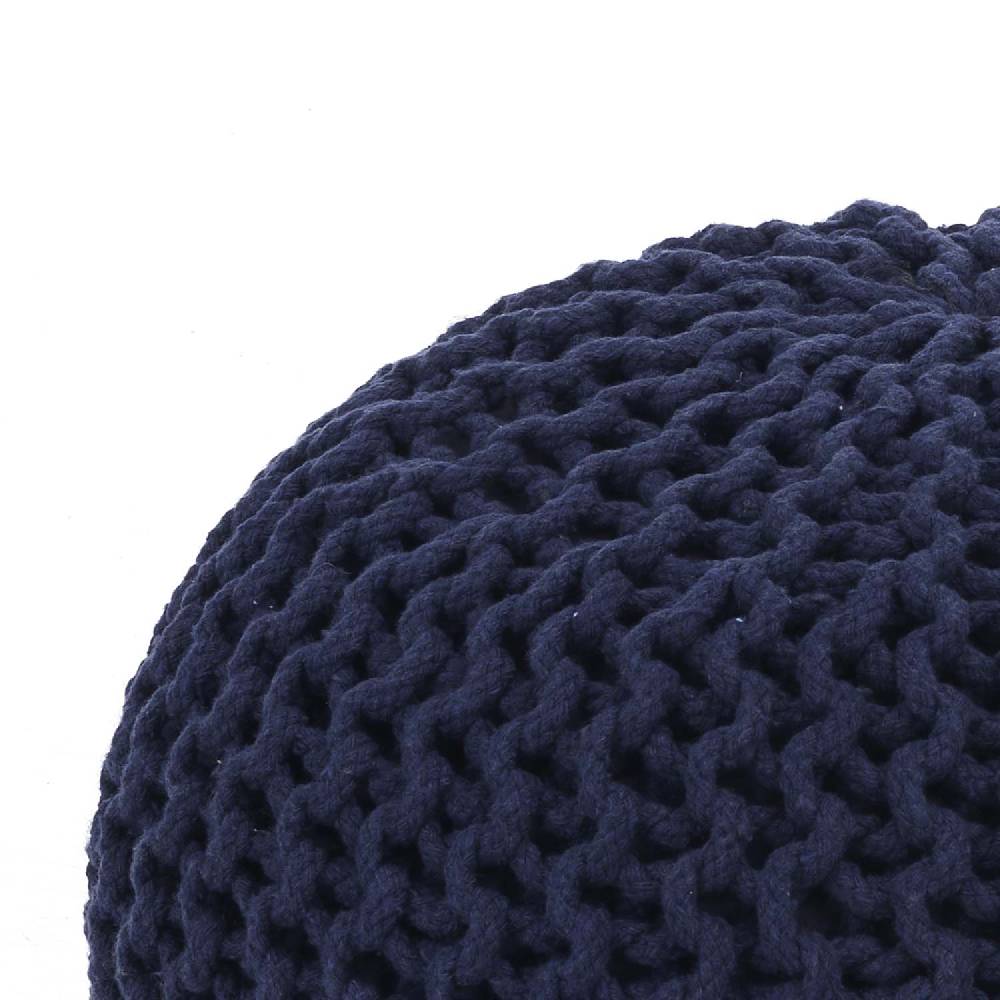 Oresteluchetta pouf LINS NAVY Qualità Garantita