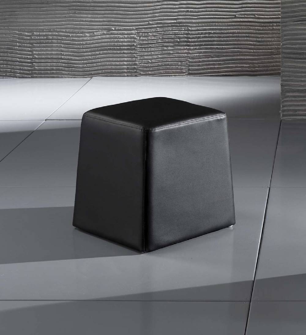Oresteluchetta pouf MARIE BLACK Consegna Veloce