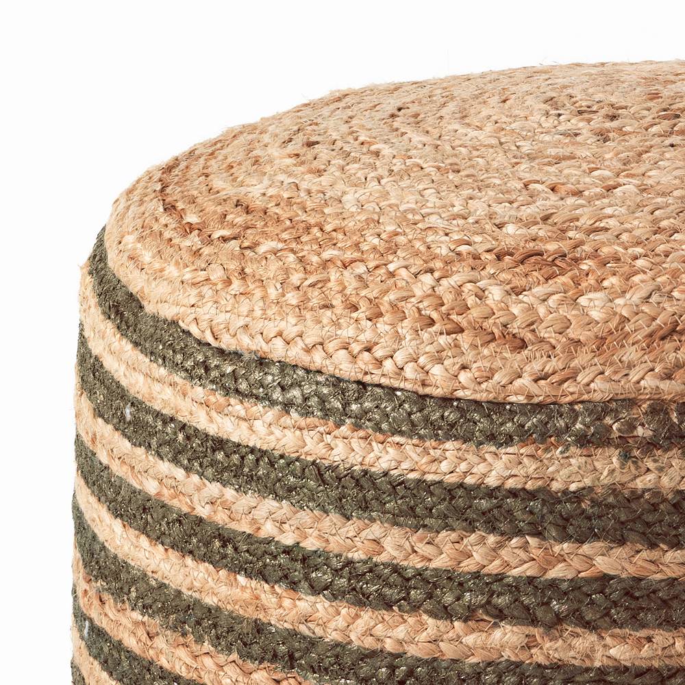 Oresteluchetta Pouf juta GOLD In Vendita