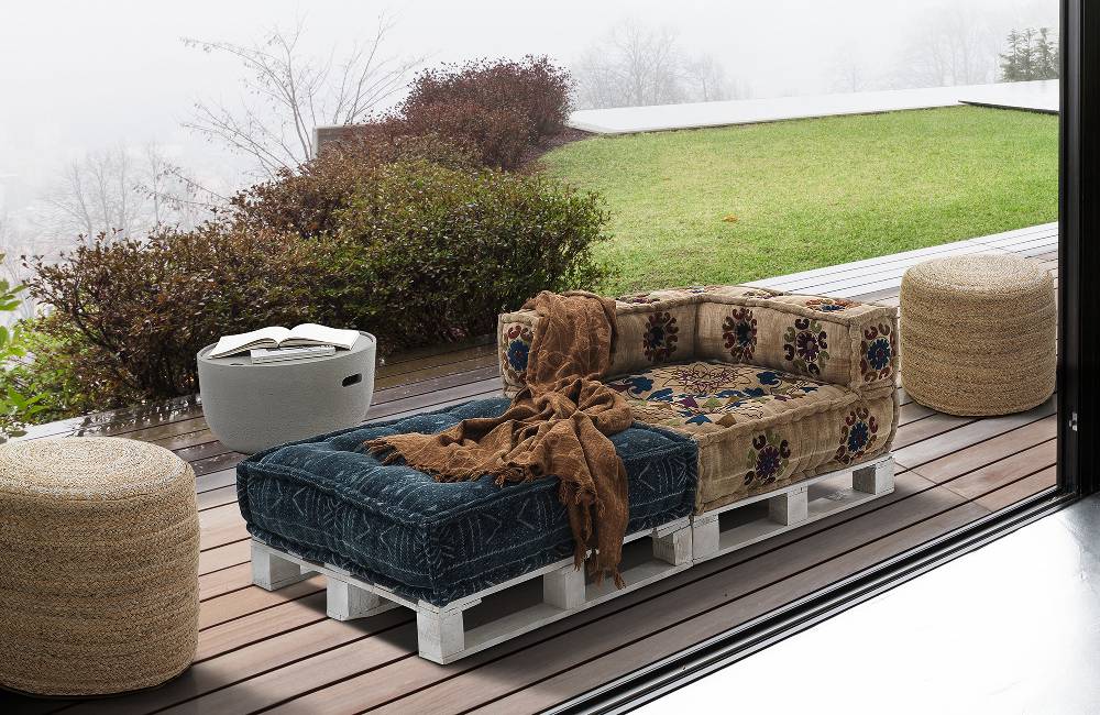 Oresteluchetta Pouf juta LACE Saldi Di Fabbrica